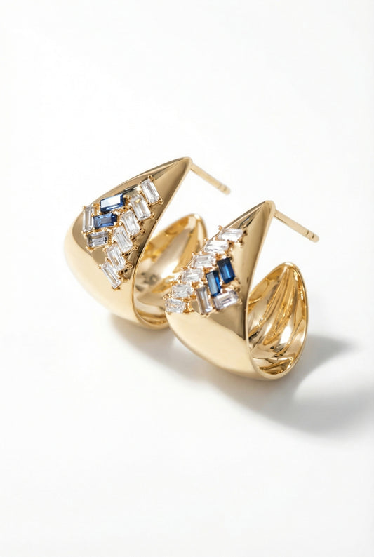 JUNIE EARRINGS- EDGE