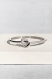 LOVE KNOT BANGLE- STERLING SILVER