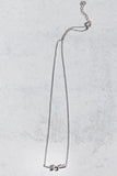 LOVE KNOT NECKLACE- STERLING SILVER