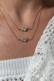 LOVE KNOT NECKLACE- STERLING SILVER