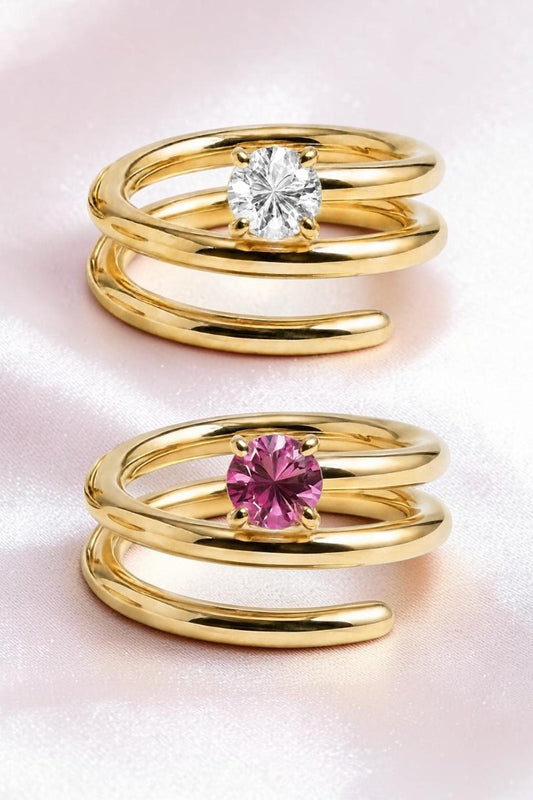 MANIFESTATION COLOR CHANGING RING- PINK