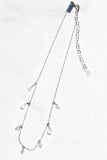 MOONDROPS SHORT NECKLACE- STERLING SILVER