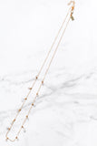 MOONDROPS LONG NECKLACE- 14K GOLDFILL