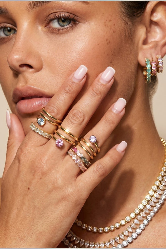 MANIFESTATION COLOR CHANGING RING- LAVENDER