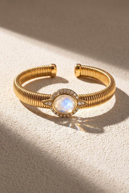 MILANO RAINBOW MOONSTONE BRACELET