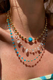 LUCCA NECKLACE- TURQUOISE