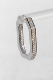 OCTAVIA HOOPS- STERLING SILVER