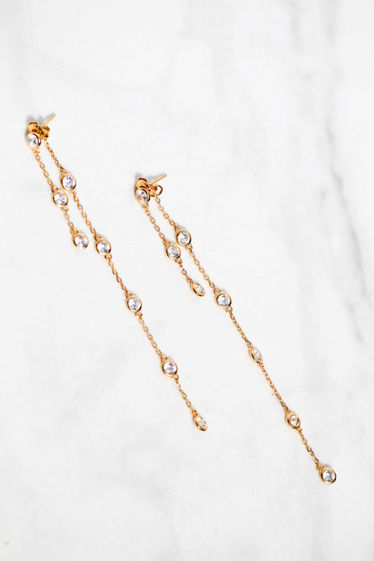 OPERA EARRINGS- 14K GOLD VERMEIL