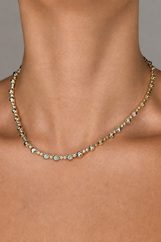 ORBIT NECKLACE I GOLD