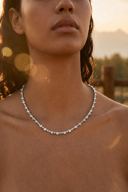 ORBIT NECKLACE I SILVER