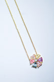 PSYCHEDELIC FLOWER NECKLACE