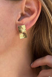 SUNRAY EARRINGS- 14K GOLD PLATE