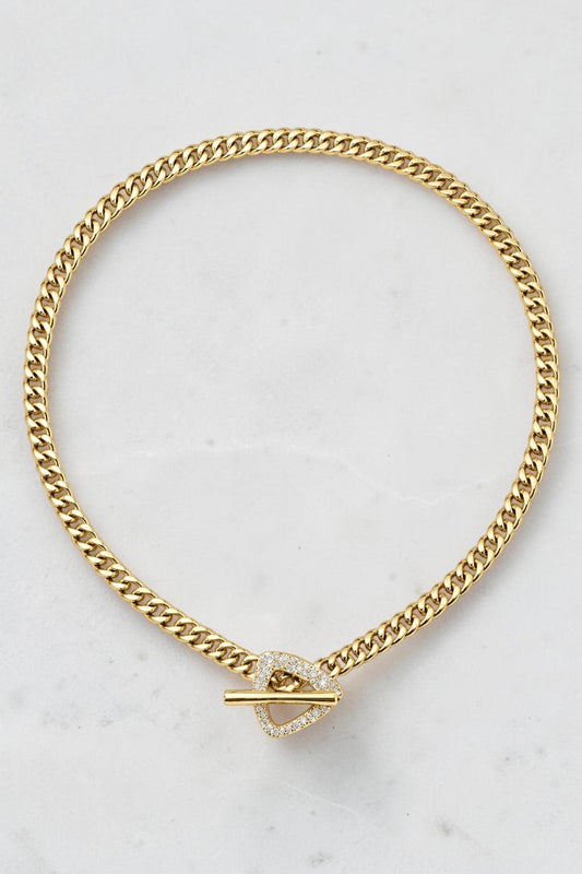 TRIOMPHE NECKLACE- GOLD
