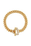 TRIOMPHE BRACELET- 14K GOLD