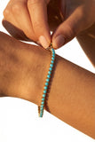 TENNIS BRACELET- TURQUOISE