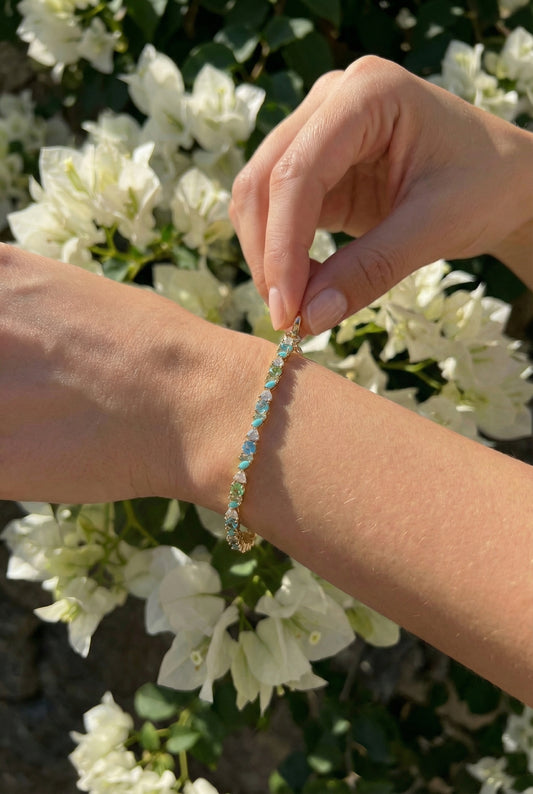 VIENNA MINI BRACELET- TURQUOISE