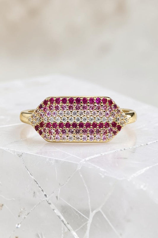ZAZA RING- PINK