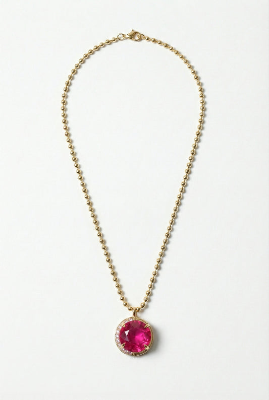 ASTRO NECKLACE- PINK