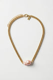 BLING PEARL NECKLACE- BLUSH