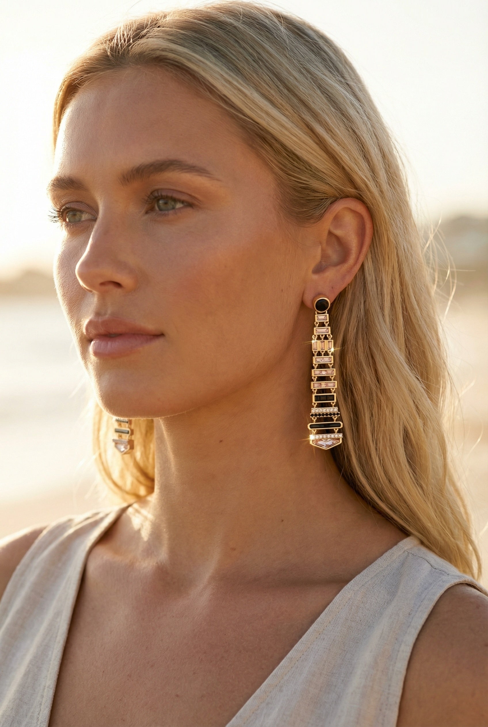 DECO EARRINGS- EDGE