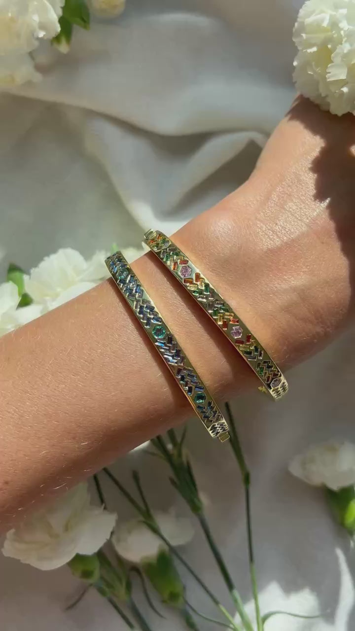 SUNBEAM BANGLE- RAINBOW