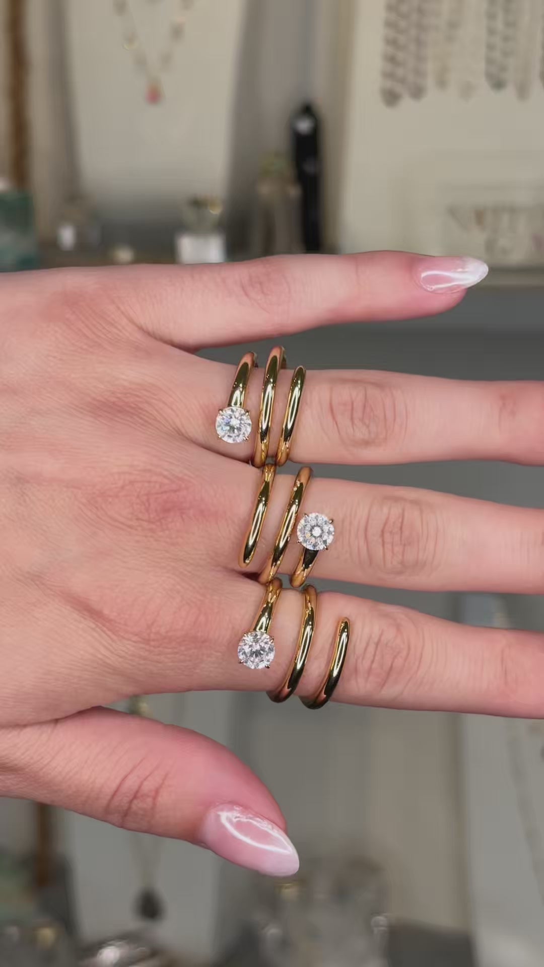 MANIFESTATION COLOR CHANGING RING- LAVENDER