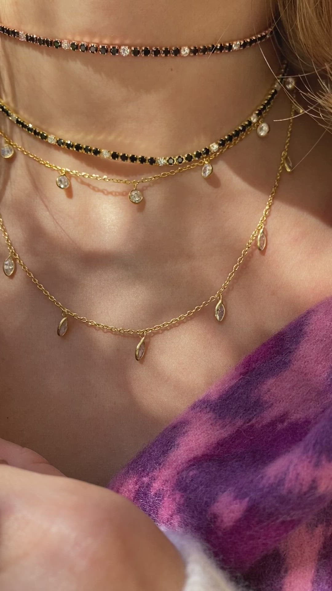 TENNIS NECKLACE- EDGE