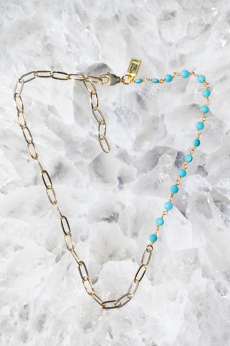 GIA NECKLACE- TURQUOISE