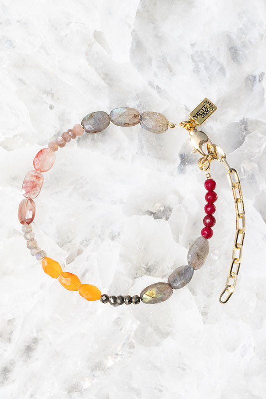 KALEIDOSCOPE ANKLET- FIRE