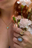 MAJESTIC LARIAT- 14K GOLD VERMEIL