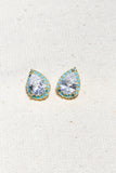 SUGAR DADDY STUDS- TURQUOISE