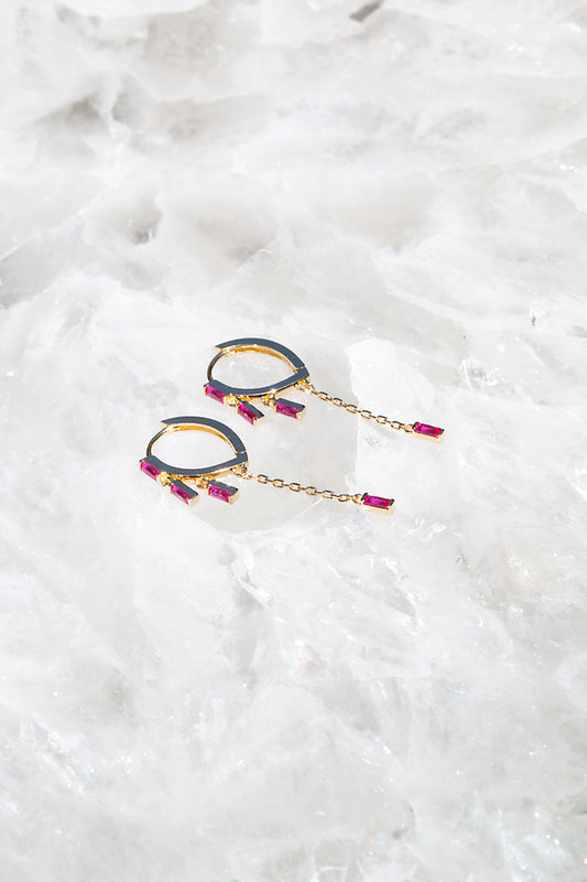 SPARKLER HUGGIES- RUBY