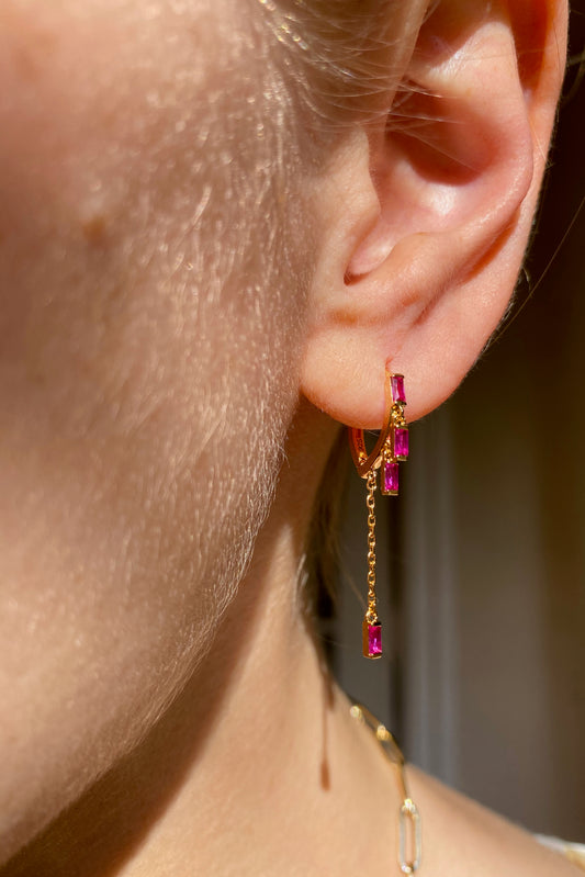 SPARKLER HUGGIES- RUBY