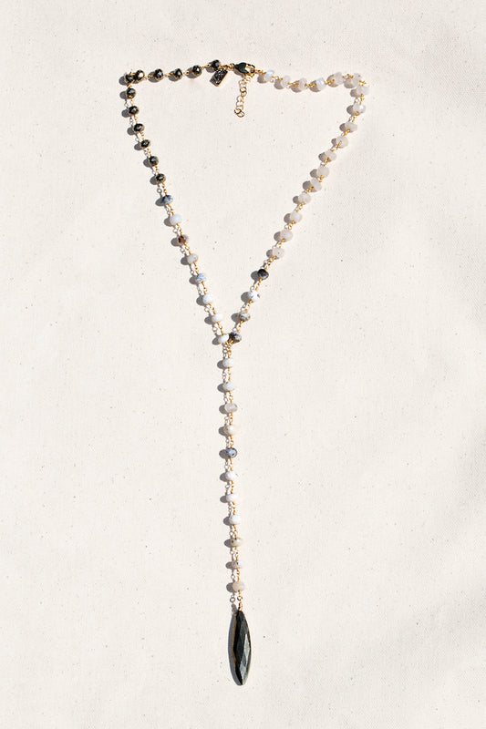 SPECTRUM Y NECKLACE- FOG