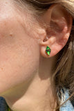 TAROT EARRINGS- GREEN ONYX