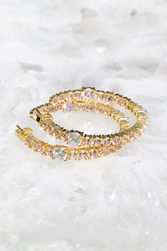 WILD CHILD HOOPS- MORGANITE