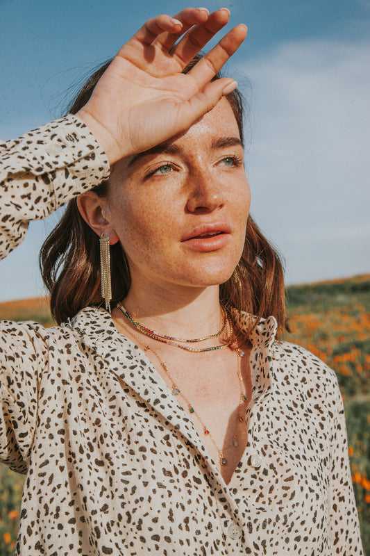 candy gemstone necklace 