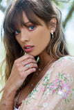 Rose gold dainty jewelry