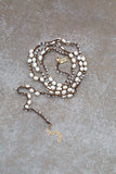 pearl and moonstone beaded bracelet