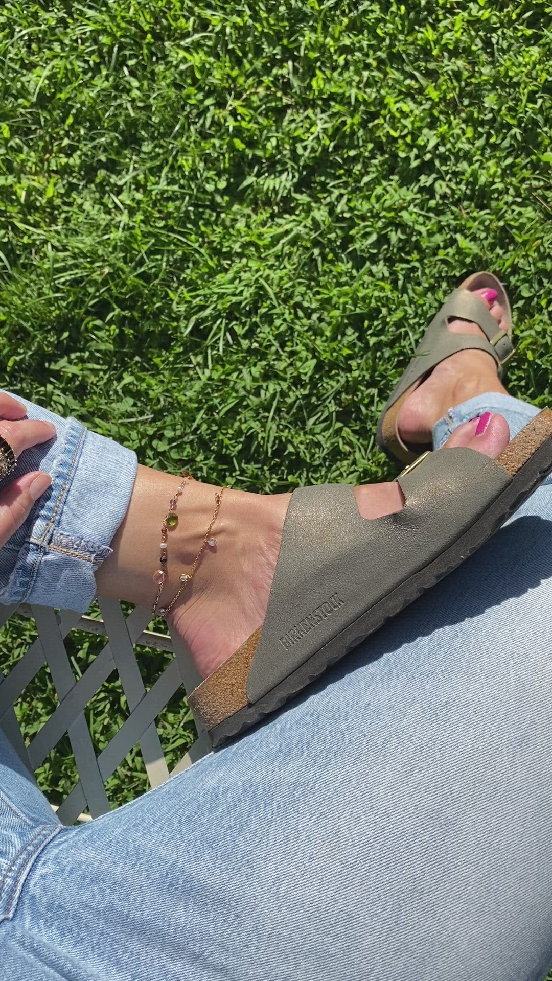GUMDROP ANKLET- RAINBOW