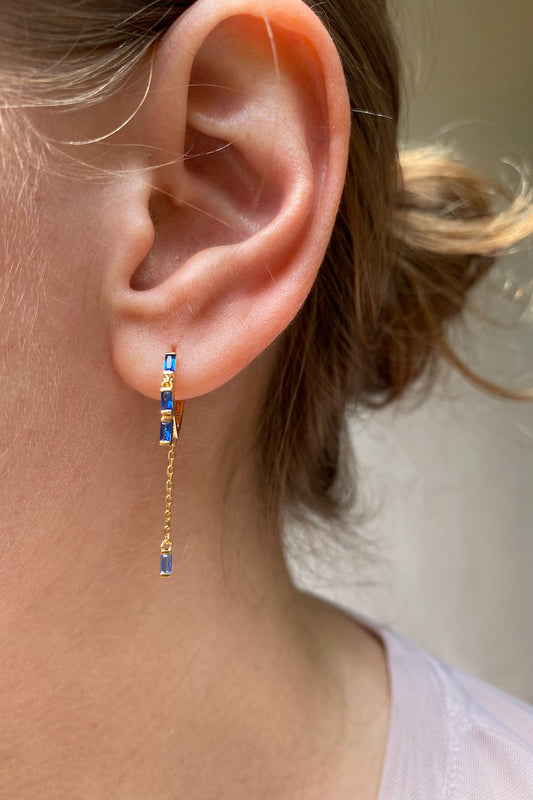 SPARKLER HUGGIES- BLUE SAPPHIRE